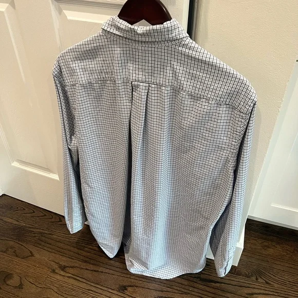 Ralph Lauren - (Large) Tattersall Oxford Multi-Color Long-Sleeve Woven Shirt - Picture 5 of 5